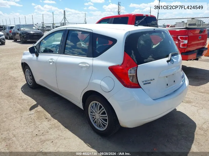 3N1CE2CP7FL424549 2015 Nissan Versa Note Sv