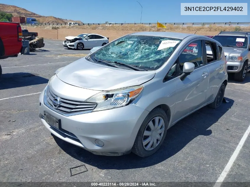 2015 Nissan Versa Note Sv VIN: 3N1CE2CP2FL429402 Lot: 40223114