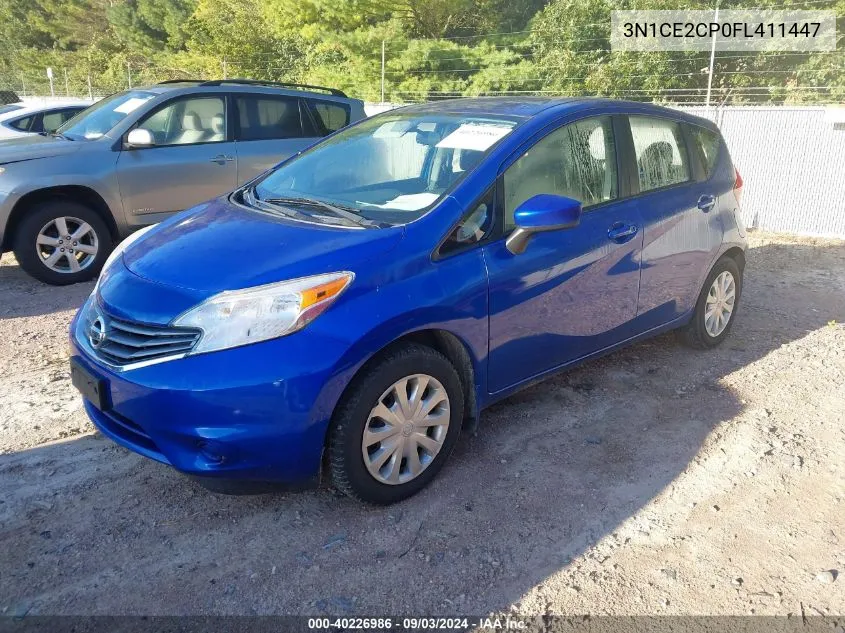 3N1CE2CP0FL411447 2015 Nissan Versa Note S (Sr)