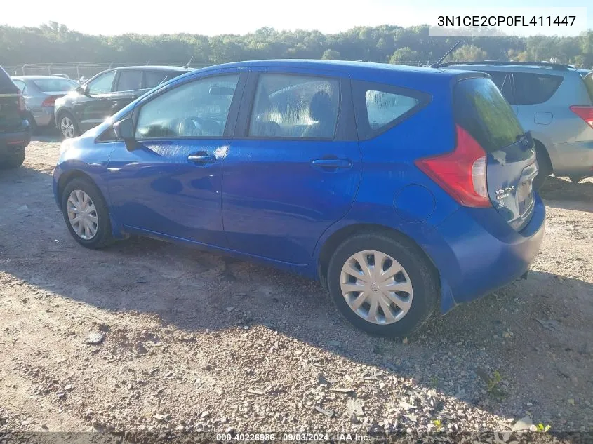 3N1CE2CP0FL411447 2015 Nissan Versa Note S (Sr)