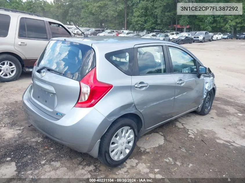 3N1CE2CP7FL387292 2015 Nissan Versa Note S Plus