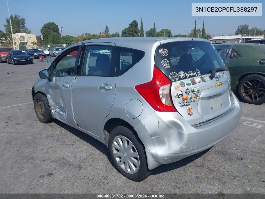 2015 Nissan Versa Note Sv VIN: 3N1CE2CP0FL388297 Lot: 40231702