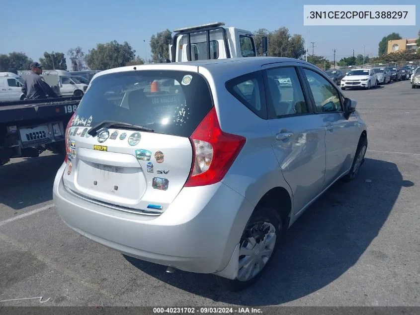 2015 Nissan Versa Note Sv VIN: 3N1CE2CP0FL388297 Lot: 40231702