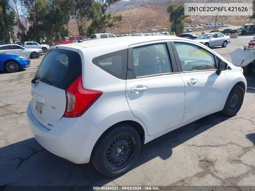 3N1CE2CP6FL421626 2015 Nissan Versa Note S (Sr)/S Plus/Sl/Sr/Sv