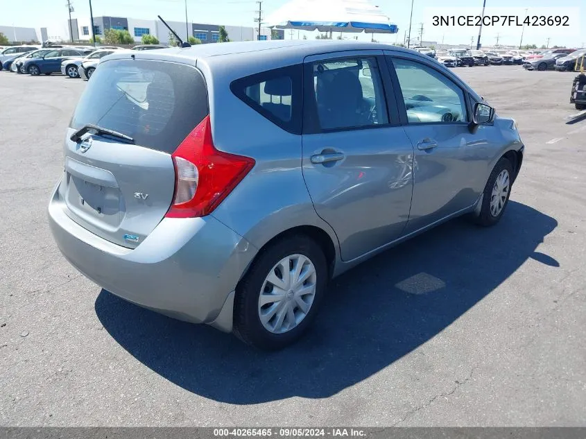 3N1CE2CP7FL423692 2015 Nissan Versa Note S (Sr)/S Plus/Sl/Sr/Sv