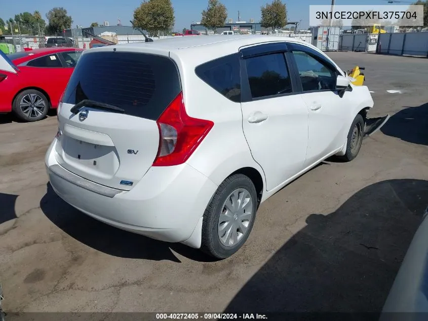 2015 Nissan Versa Note Sv VIN: 3N1CE2CPXFL375704 Lot: 40272405