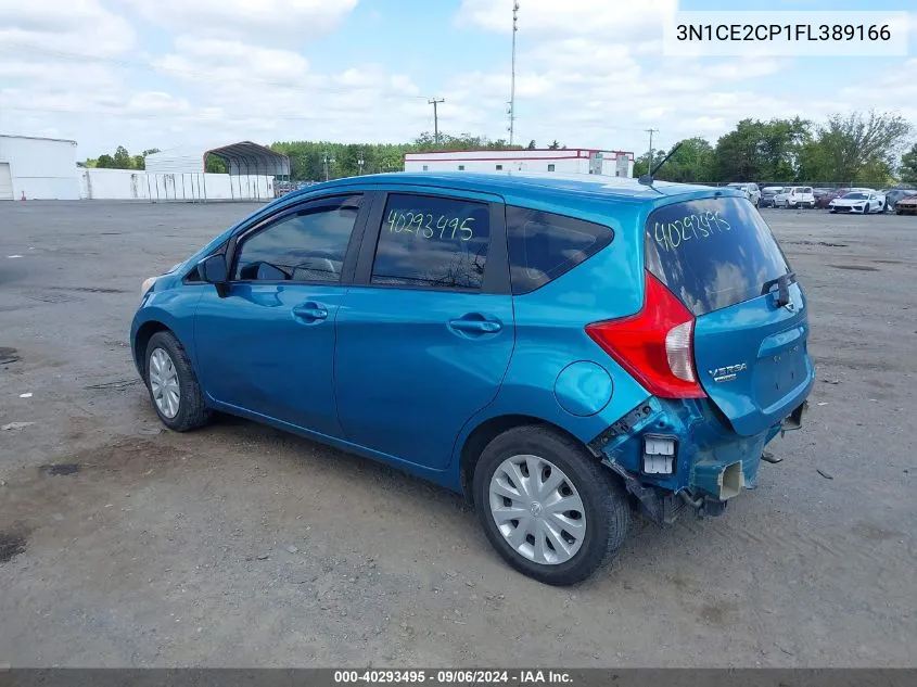 2015 Nissan Versa Note S Plus VIN: 3N1CE2CP1FL389166 Lot: 40293495