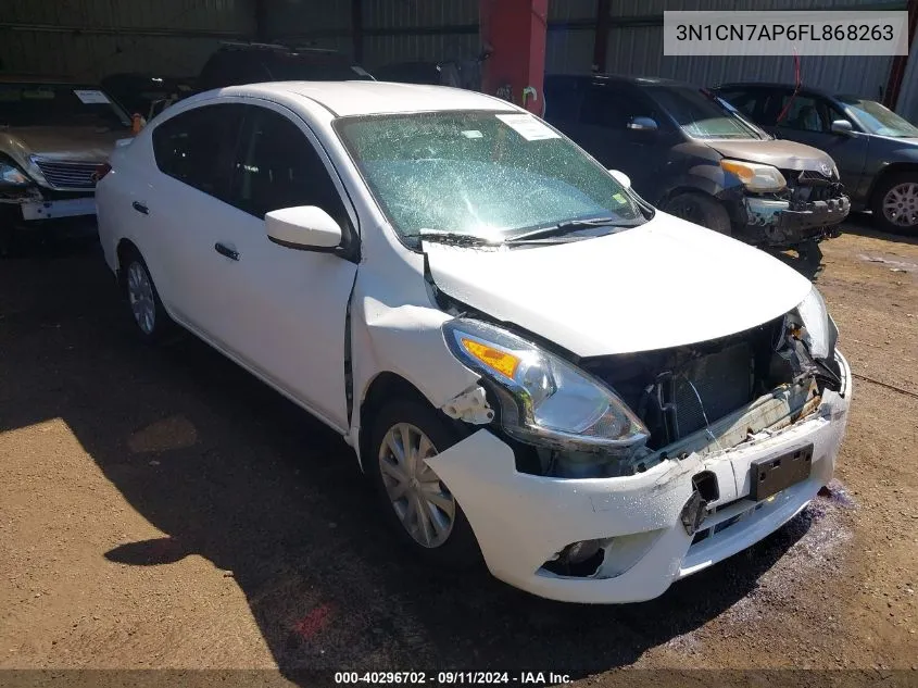 3N1CN7AP6FL868263 2015 Nissan Versa 1.6 Sv