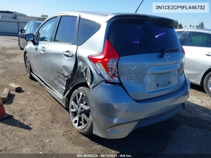 2015 Nissan Versa Note S/S Plus/Sv/Sl/Sr VIN: 3N1CE2CP9FL446732 Lot: 40300226