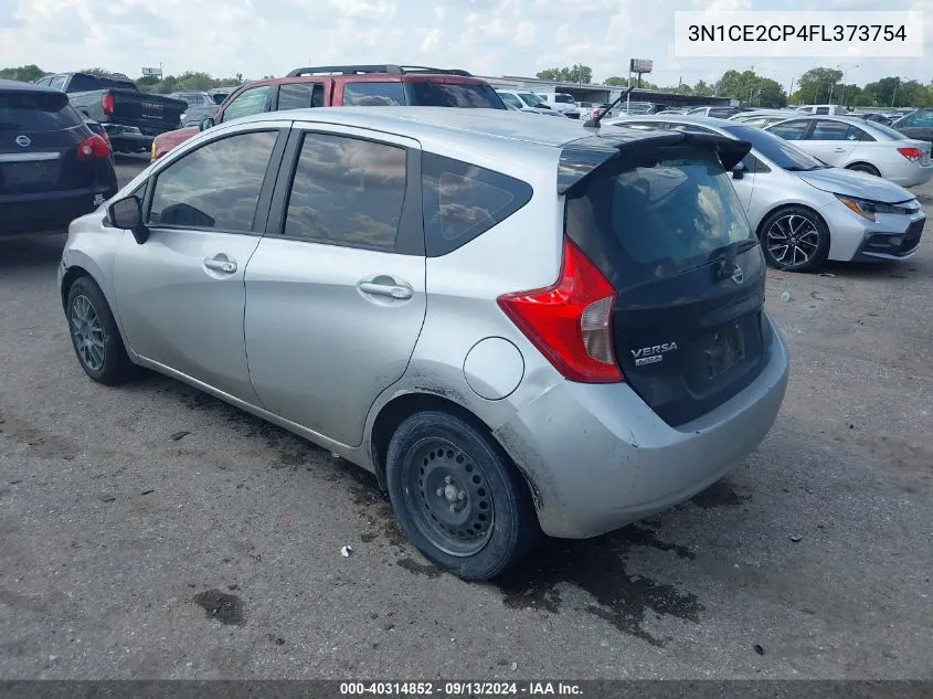 2015 Nissan Versa Note S (Sr)/S Plus/Sl/Sr/Sv VIN: 3N1CE2CP4FL373754 Lot: 40314852