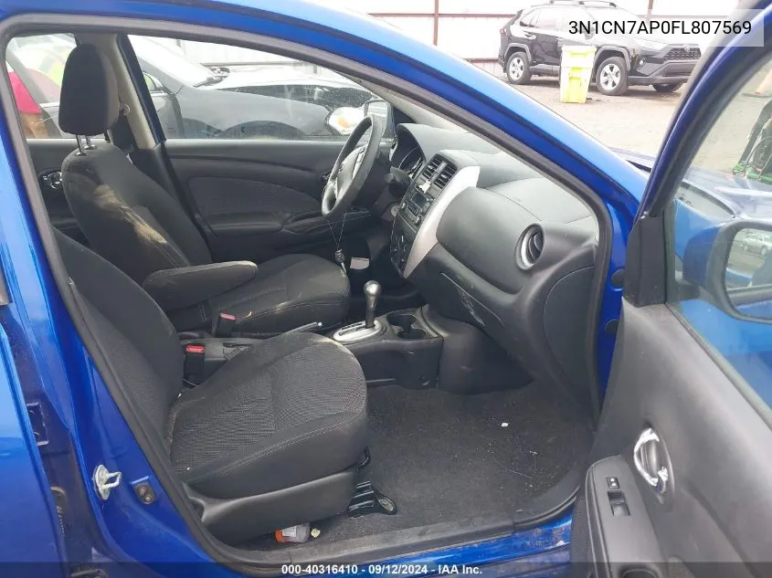 3N1CN7AP0FL807569 2015 Nissan Versa S/S Plus/Sv/Sl