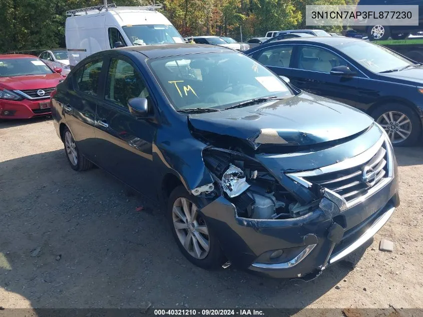 3N1CN7AP3FL877230 2015 Nissan Versa 1.6 Sl