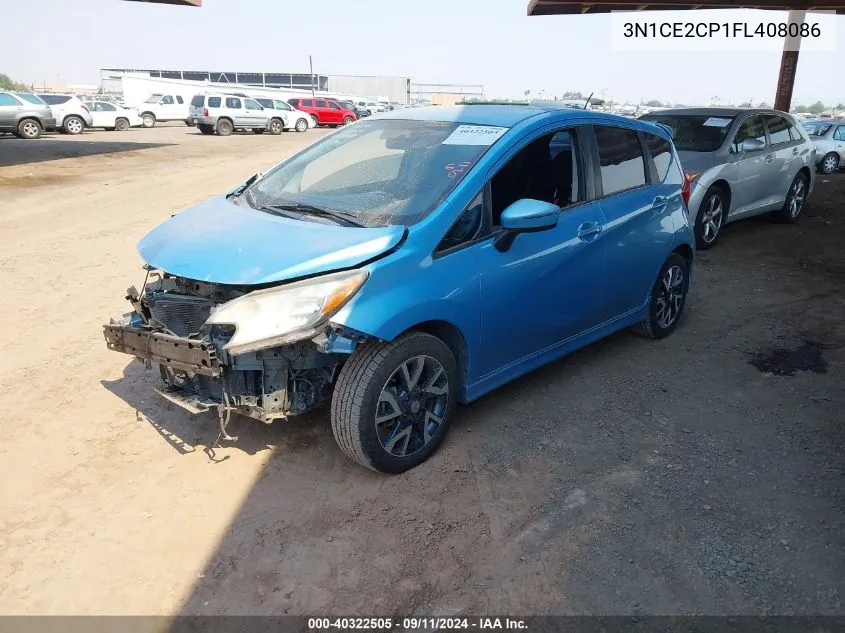 3N1CE2CP1FL408086 2015 Nissan Versa Note S/S Plus/Sv/Sl/Sr