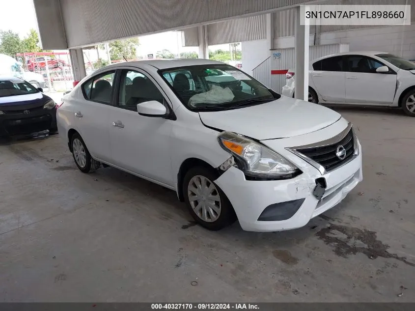 3N1CN7AP1FL898660 2015 Nissan Versa S/S Plus/Sv/Sl