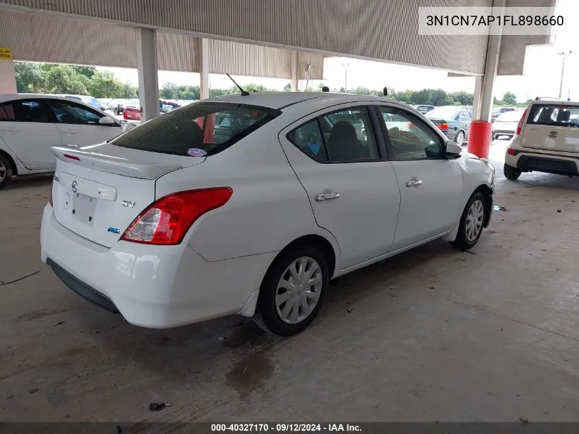 3N1CN7AP1FL898660 2015 Nissan Versa S/S Plus/Sv/Sl