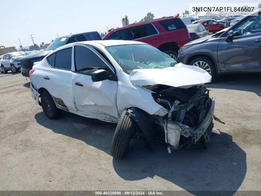 3N1CN7AP1FL846607 2015 Nissan Versa S/S Plus/Sv/Sl