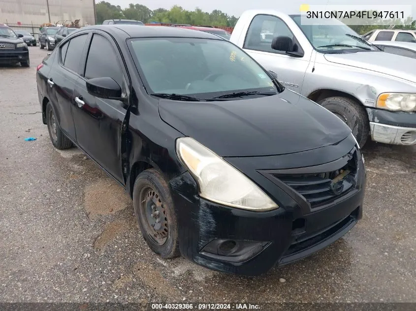 3N1CN7AP4FL947611 2015 Nissan Versa 1.6 Sv