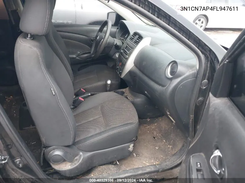 3N1CN7AP4FL947611 2015 Nissan Versa 1.6 Sv