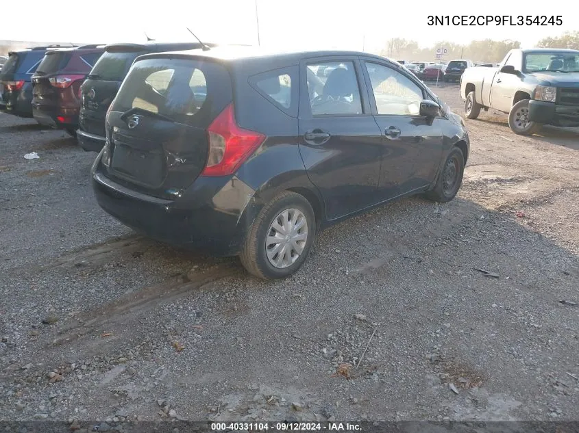 2015 Nissan Versa Note S/S Plus/Sv/Sl/Sr VIN: 3N1CE2CP9FL354245 Lot: 40331104