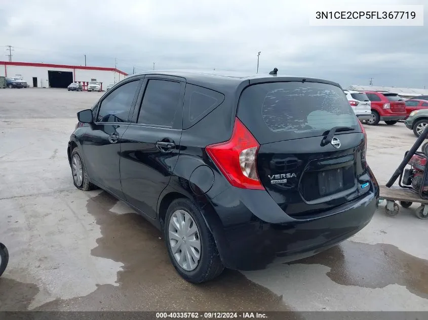 3N1CE2CP5FL367719 2015 Nissan Versa Note S (Sr)/S Plus/Sl/Sr/Sv