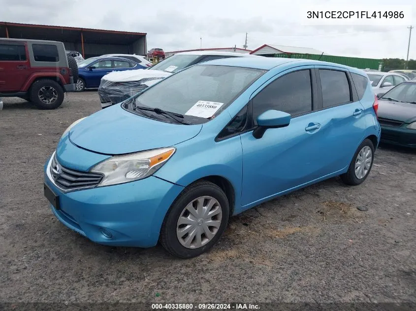 3N1CE2CP1FL414986 2015 Nissan Versa Note S (Sr)/S Plus/Sl/Sr/Sv