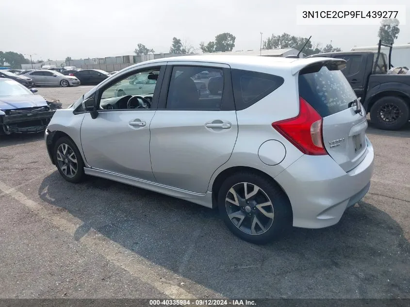 2015 Nissan Versa Note Sr VIN: 3N1CE2CP9FL439277 Lot: 40335984