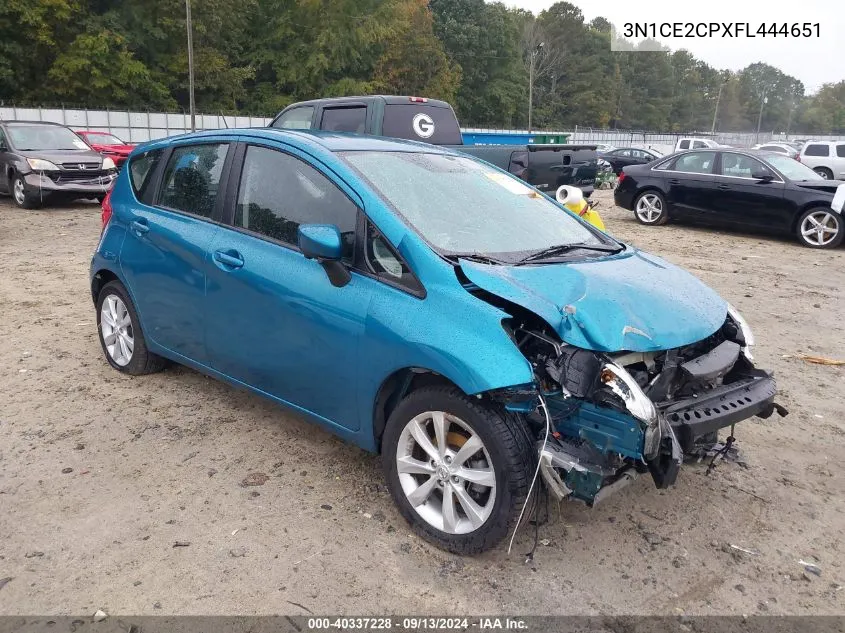 3N1CE2CPXFL444651 2015 Nissan Versa Note Sl