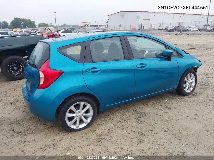 3N1CE2CPXFL444651 2015 Nissan Versa Note Sl