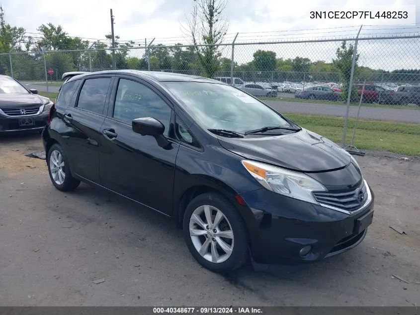 2015 Nissan Versa Note S (Sr)/S Plus/Sl/Sr/Sv VIN: 3N1CE2CP7FL448253 Lot: 40348677