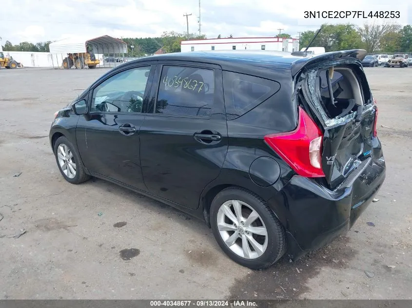 2015 Nissan Versa Note S (Sr)/S Plus/Sl/Sr/Sv VIN: 3N1CE2CP7FL448253 Lot: 40348677