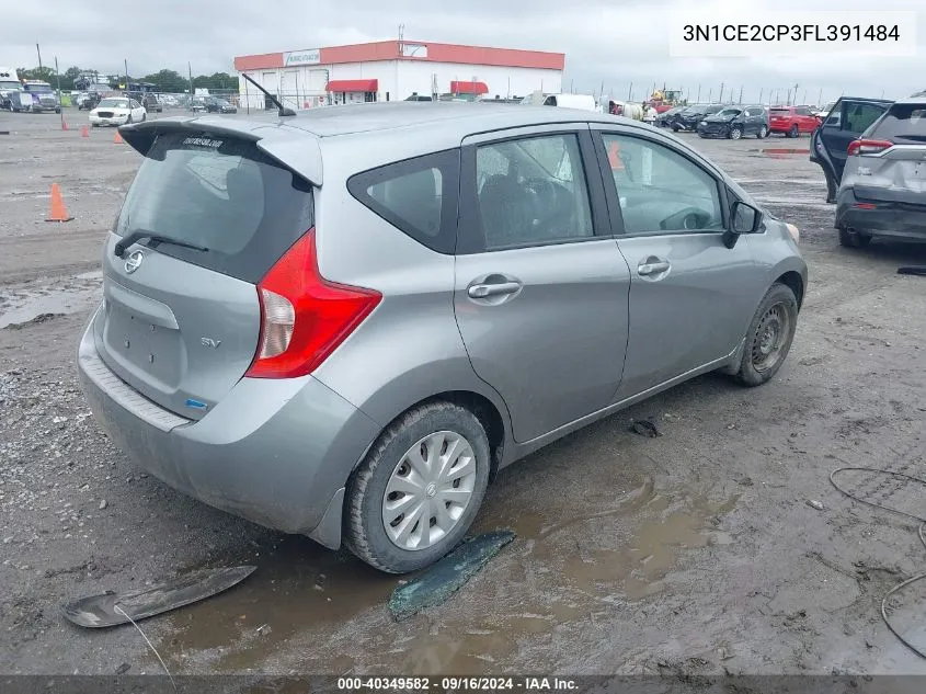 3N1CE2CP3FL391484 2015 Nissan Versa Note Sv