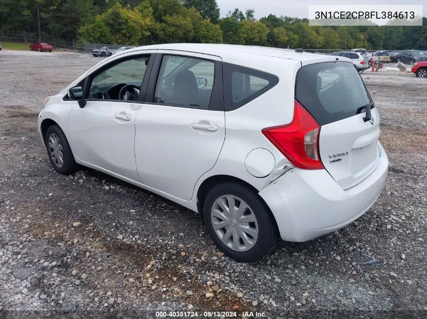 2015 Nissan Versa Note S (Sr)/S Plus/Sl/Sr/Sv VIN: 3N1CE2CP8FL384613 Lot: 40351724