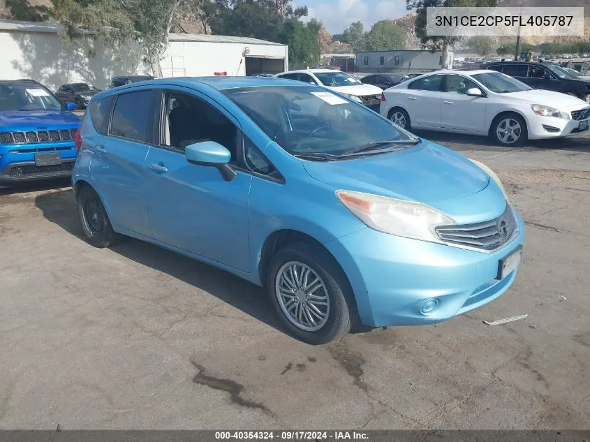 2015 Nissan Versa Note S (Sr)/S Plus/Sl/Sr/Sv VIN: 3N1CE2CP5FL405787 Lot: 40354324