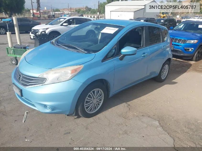 2015 Nissan Versa Note S (Sr)/S Plus/Sl/Sr/Sv VIN: 3N1CE2CP5FL405787 Lot: 40354324