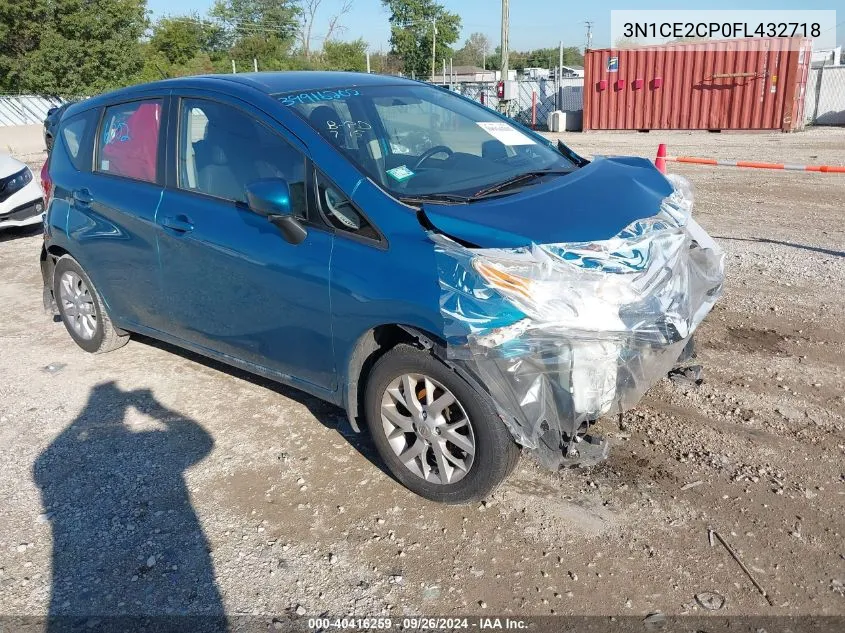 2015 Nissan Versa Note Sv VIN: 3N1CE2CP0FL432718 Lot: 40416259