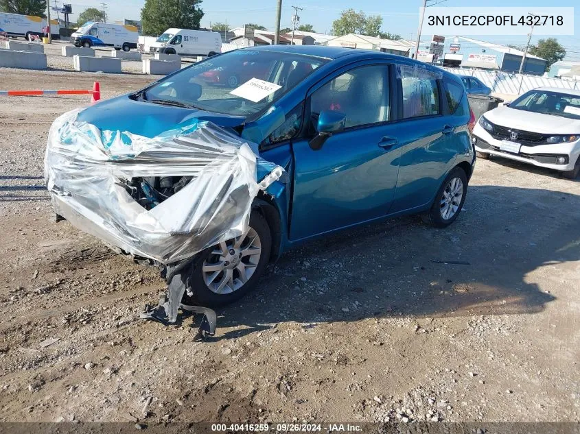 2015 Nissan Versa Note Sv VIN: 3N1CE2CP0FL432718 Lot: 40416259