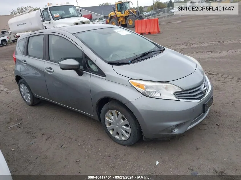 2015 Nissan Versa Note S (Sr)/S Plus/Sl/Sr/Sv VIN: 3N1CE2CP5FL401447 Lot: 40417451