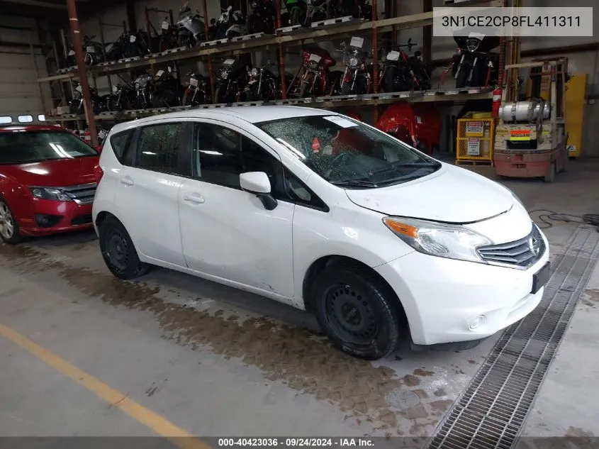 2015 Nissan Versa Note S (Sr)/S Plus/Sl/Sr/Sv VIN: 3N1CE2CP8FL411311 Lot: 40423036