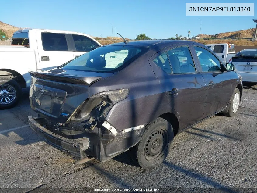 3N1CN7AP9FL813340 2015 Nissan Versa 1.6 S+