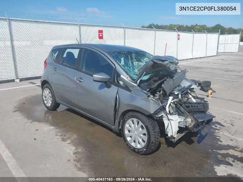 2015 Nissan Versa Note S (Sr)/S Plus/Sl/Sr/Sv VIN: 3N1CE2CP0FL380054 Lot: 40437163