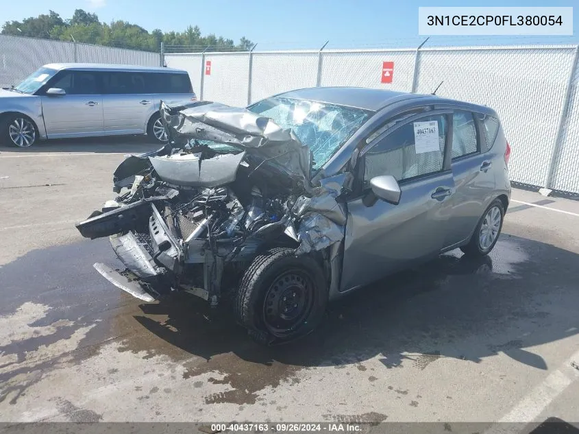 2015 Nissan Versa Note S (Sr)/S Plus/Sl/Sr/Sv VIN: 3N1CE2CP0FL380054 Lot: 40437163