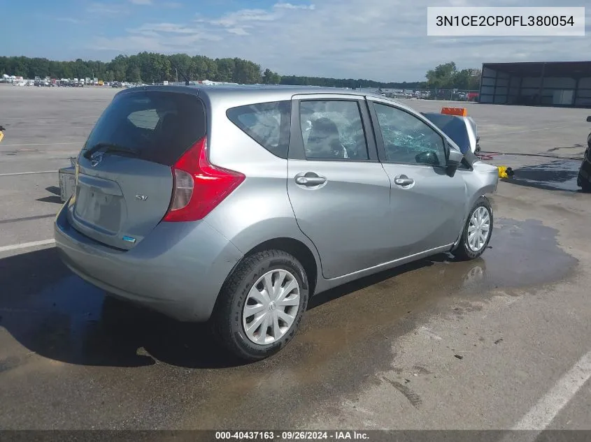 2015 Nissan Versa Note S (Sr)/S Plus/Sl/Sr/Sv VIN: 3N1CE2CP0FL380054 Lot: 40437163