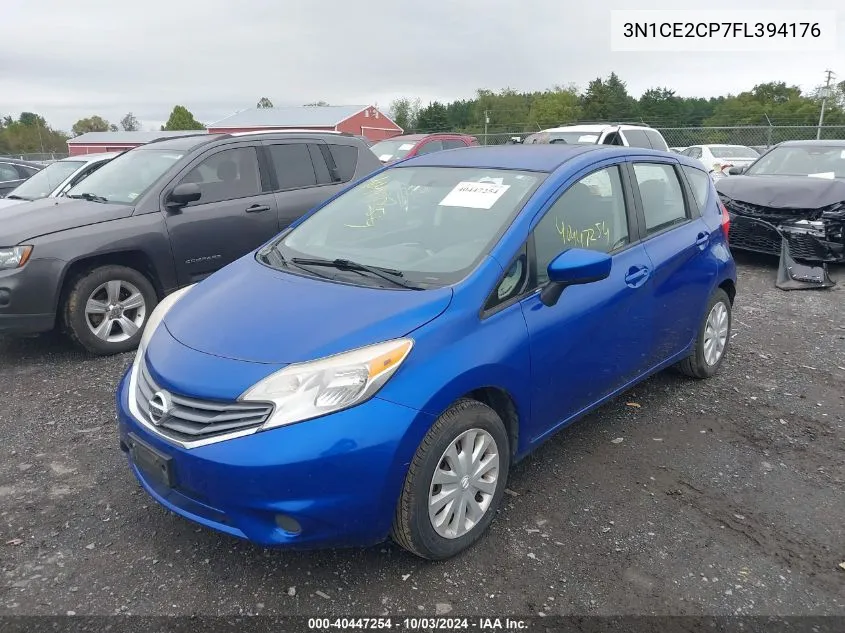 2015 Nissan Versa Note S (Sr)/S Plus/Sl/Sr/Sv VIN: 3N1CE2CP7FL394176 Lot: 40447254