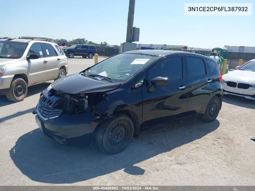 2015 Nissan Versa Note Sv VIN: 3N1CE2CP6FL387932 Lot: 40456962