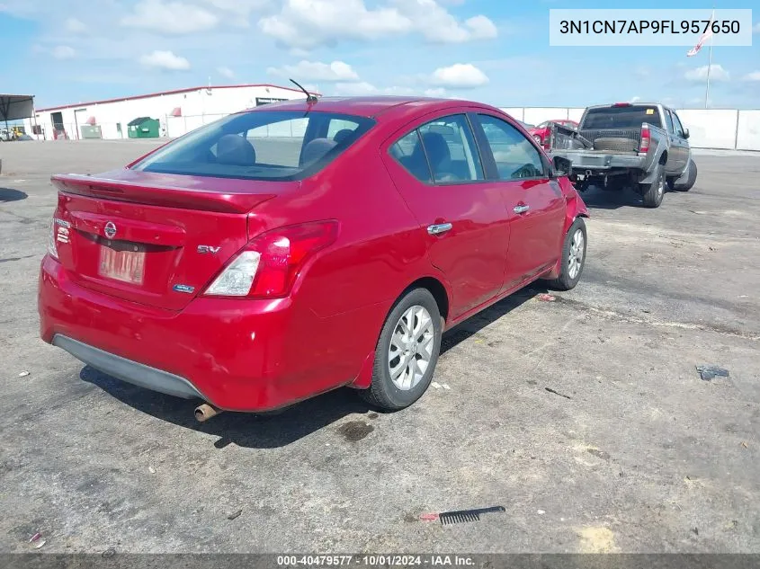 3N1CN7AP9FL957650 2015 Nissan Versa S/S Plus/Sv/Sl