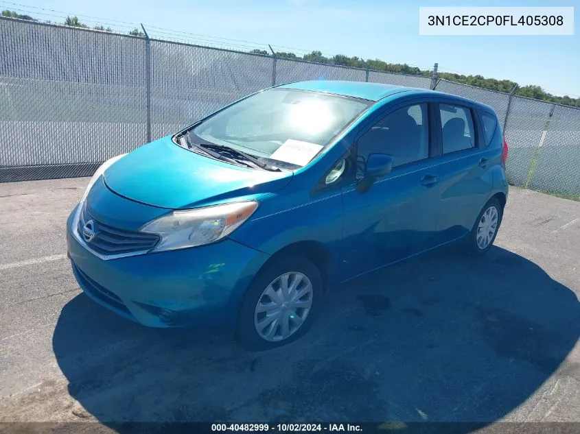 2015 Nissan Versa Note S Plus VIN: 3N1CE2CP0FL405308 Lot: 40482999