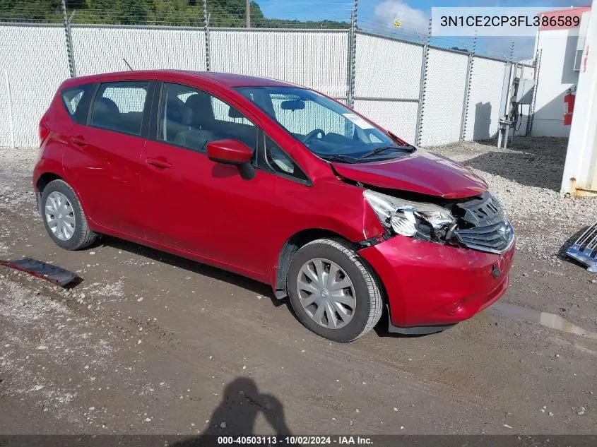 2015 Nissan Versa Note Sv VIN: 3N1CE2CP3FL386589 Lot: 40503113