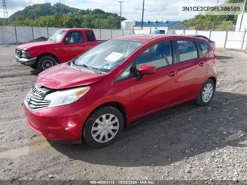 2015 Nissan Versa Note Sv VIN: 3N1CE2CP3FL386589 Lot: 40503113