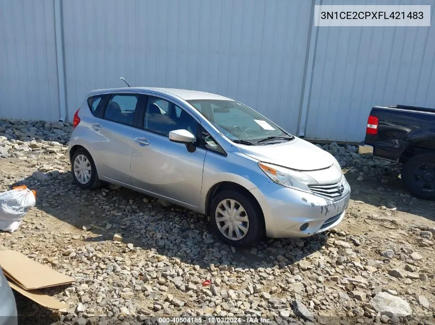 2015 Nissan Versa Note S (Sr)/S Plus/Sl/Sr/Sv VIN: 3N1CE2CPXFL421483 Lot: 40504185