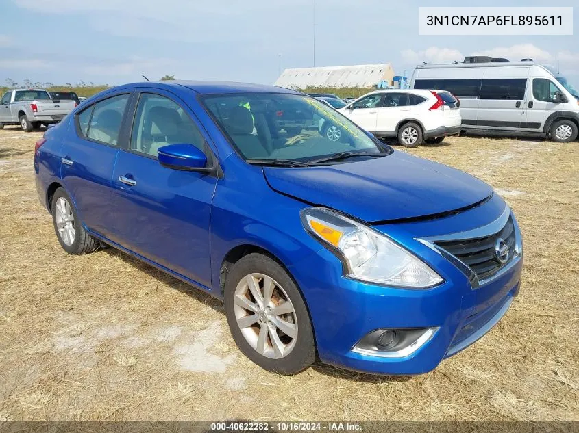 3N1CN7AP6FL895611 2015 Nissan Versa 1.6 Sl